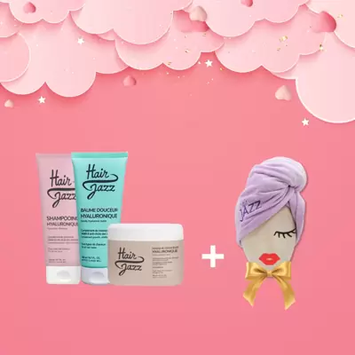 Valentinepäev müük! HAIR JAZZ - stimuleerib juuste kasvu + KINGITUS: turbanrätik!